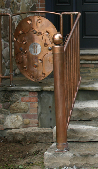 Detail of Front Door Railing